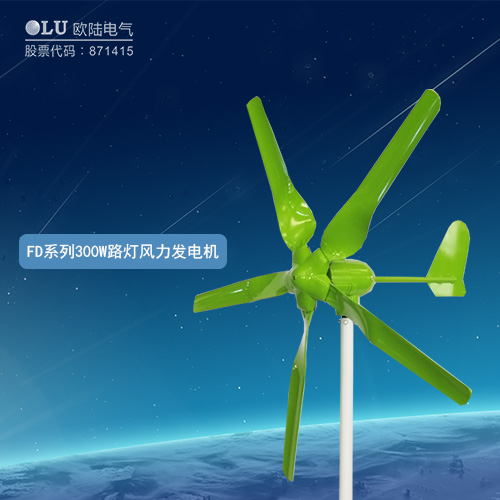 FD系列300W路燈風(fēng)力發(fā)電機